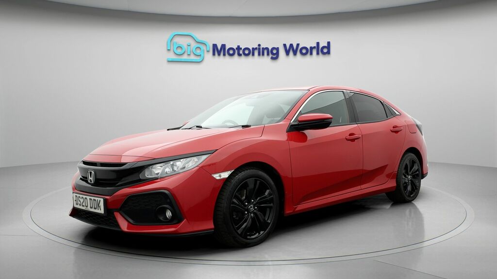 Honda Civic Sr Red #3