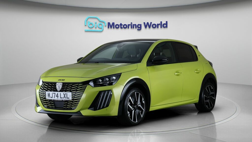 Peugeot 208 Gt Yellow #3