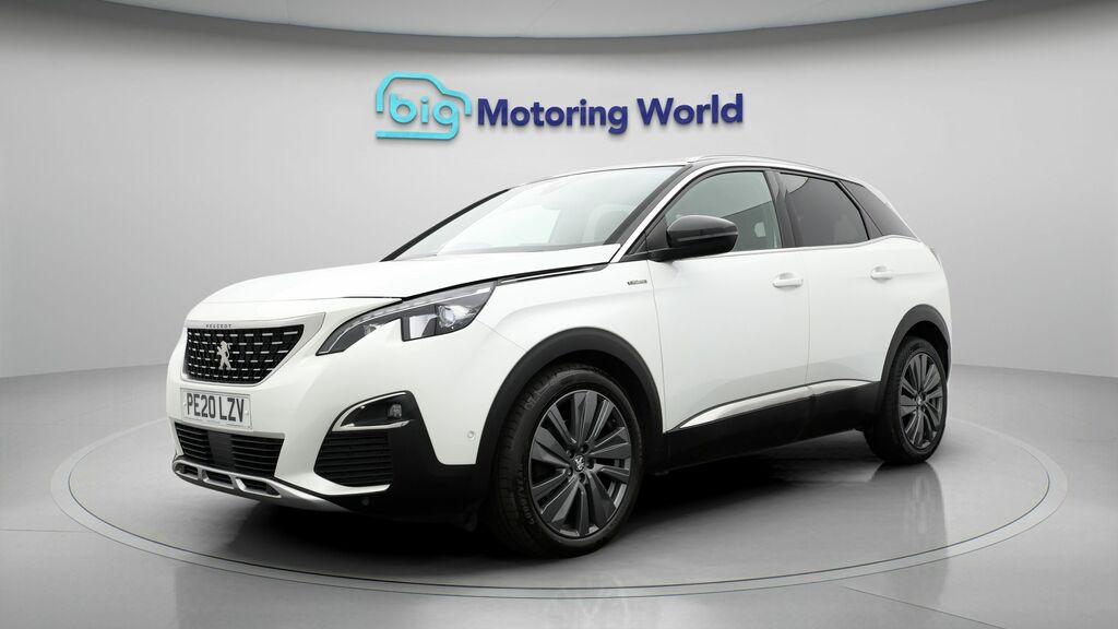 Peugeot 3008 Gt Line Premium White #3
