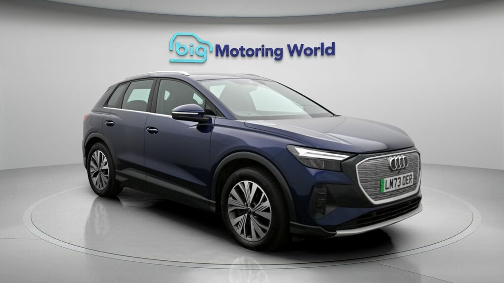Audi Q4 E Tron Sport Blue