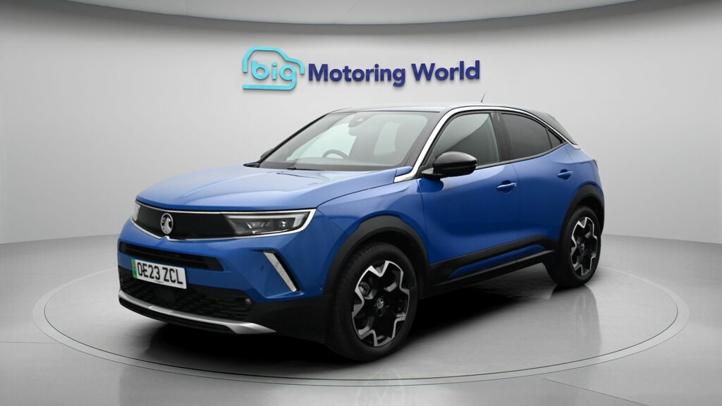 Vauxhall Mokka-e Ultimate OE23ZCL Blue #3