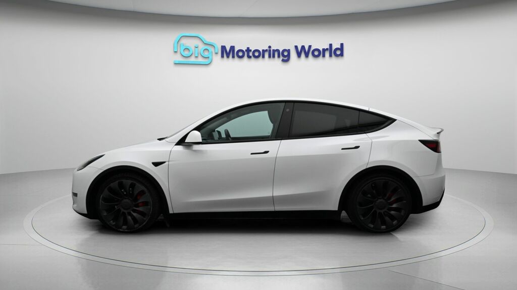 Tesla Model Y Performance White #4