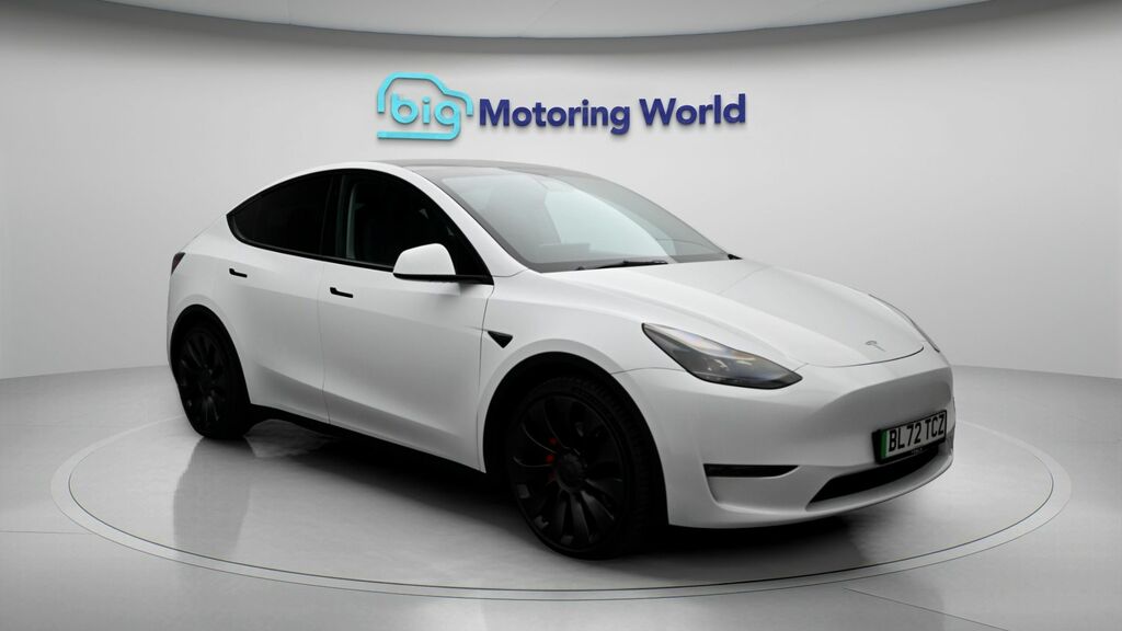 Tesla Model Y Performance White