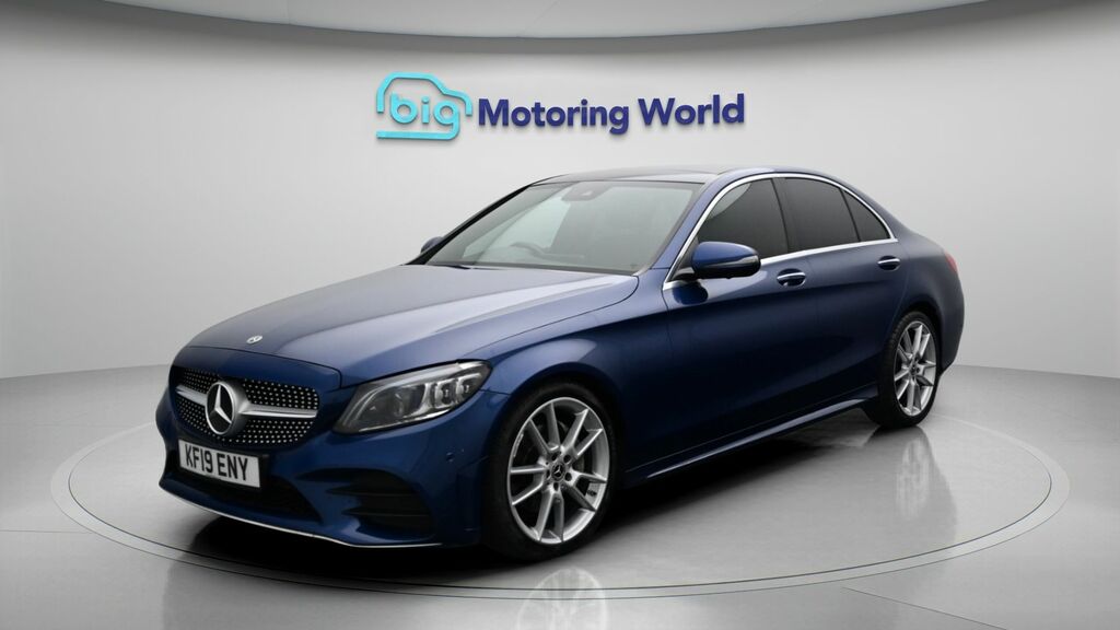 Mercedes-Benz C Class Amg Line KF19ENY Blue #3