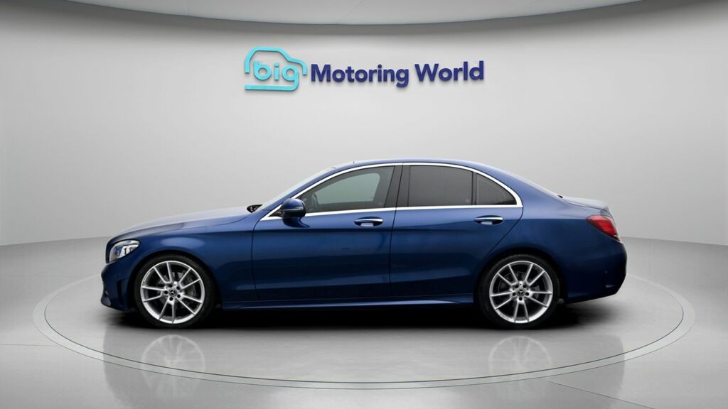 Mercedes-Benz C Class Amg Line KF19ENY Blue #4