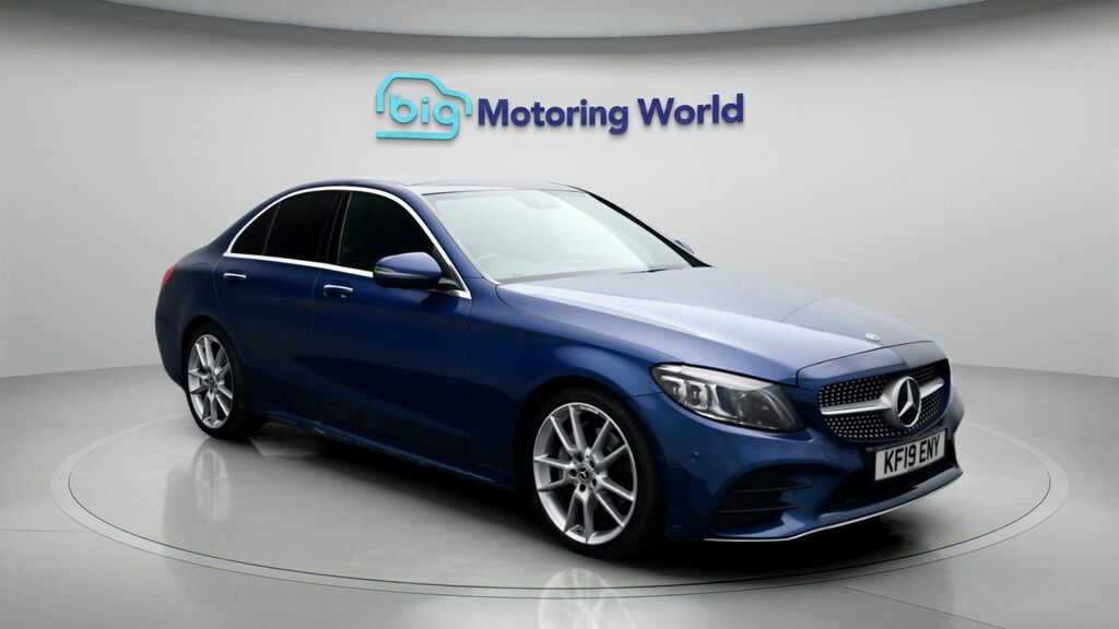 Mercedes-Benz C Class Amg Line KF19ENY Blue