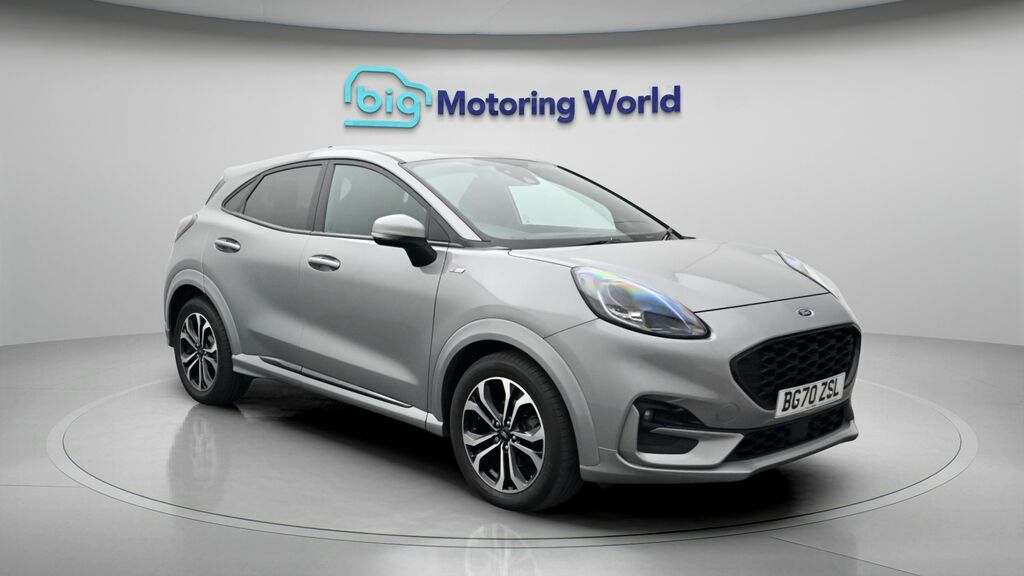 Ford Puma St-line BG70ZSL Silver