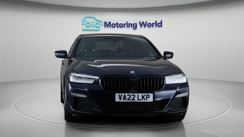 BMW 5 Series M Sport VA22LKP Blue #2