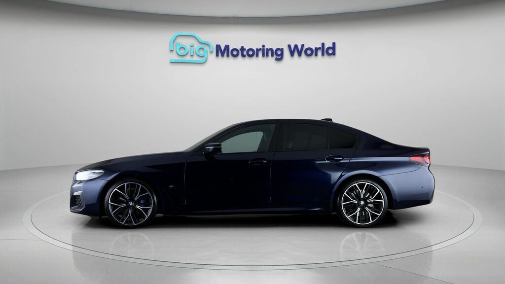 BMW 5 Series M Sport VA22LKP Blue #4