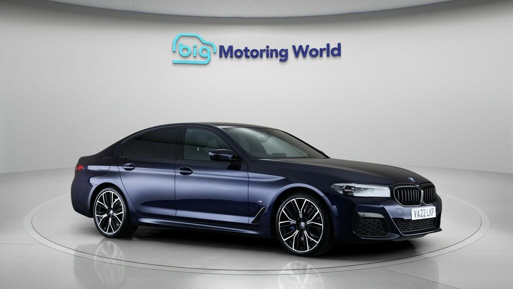BMW 5 Series M Sport Blue
