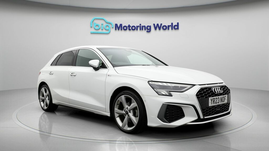 Audi A3 S Line White
