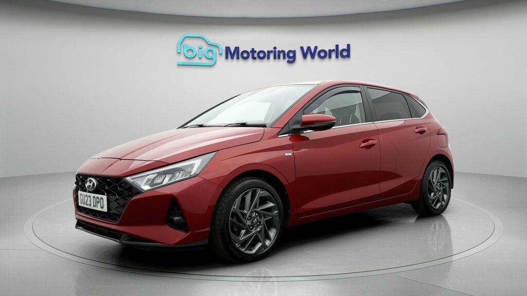 Hyundai I20 Premium Red #3