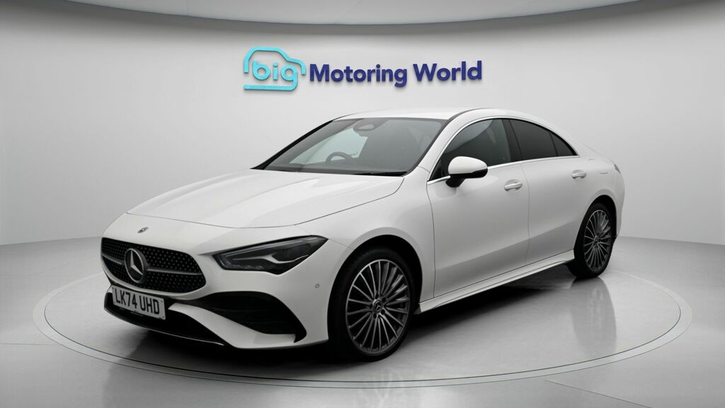 Mercedes-Benz CLA Class Amg Line LK74UHD White #3