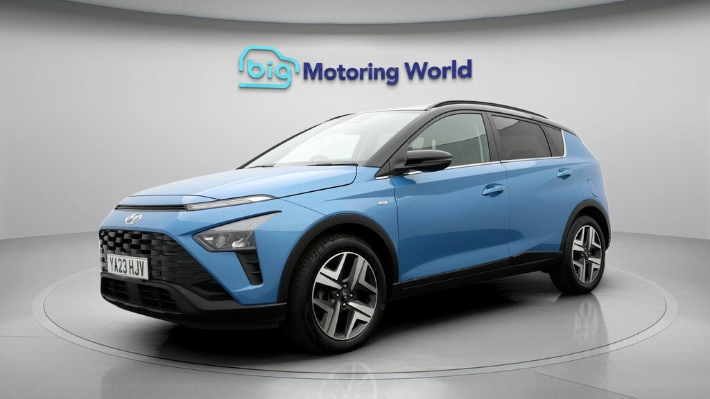 Hyundai Bayon Ultimate Blue #3