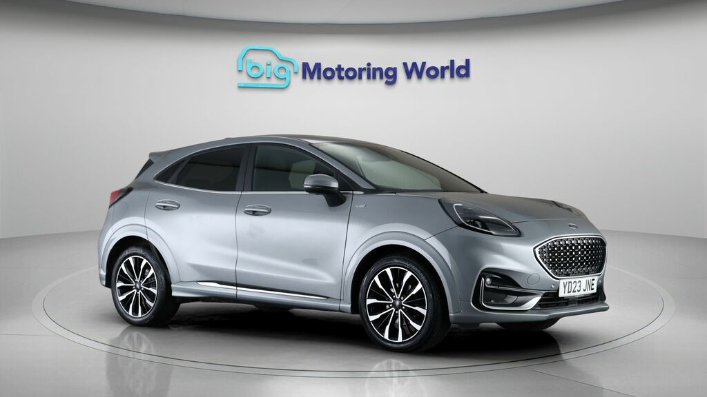 Ford Puma St-line Vignale Silver