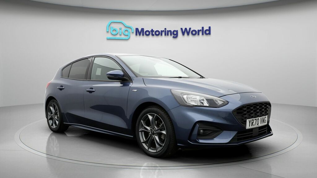 Ford Focus St-line Blue