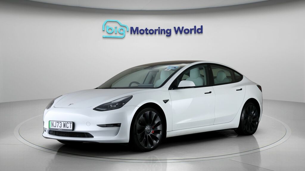 Tesla Model 3 Performance White #3