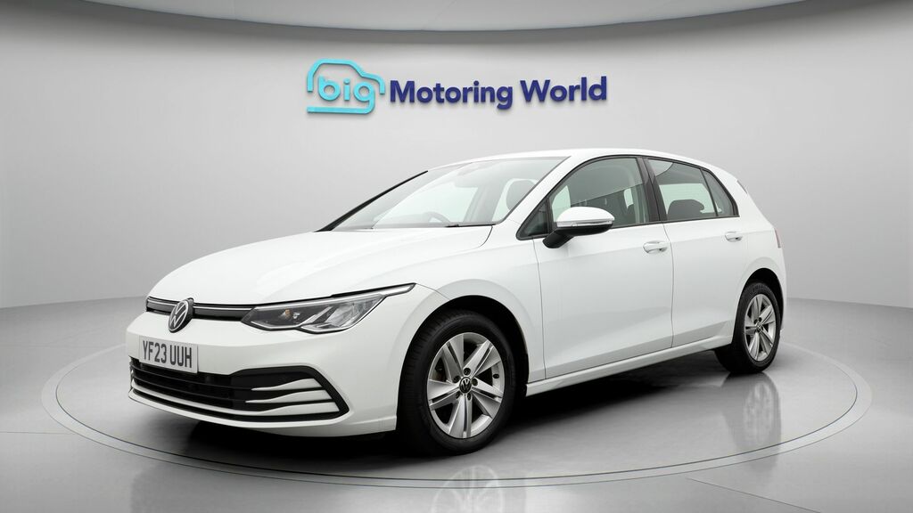 Volkswagen Golf Life YF23UUH White #3