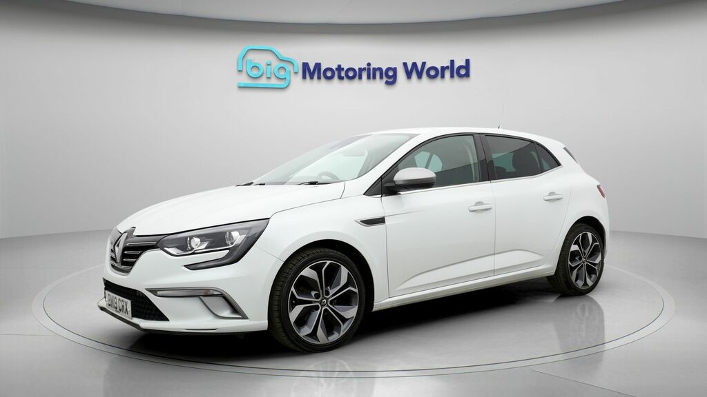 Renault Megane Gt Line White #3