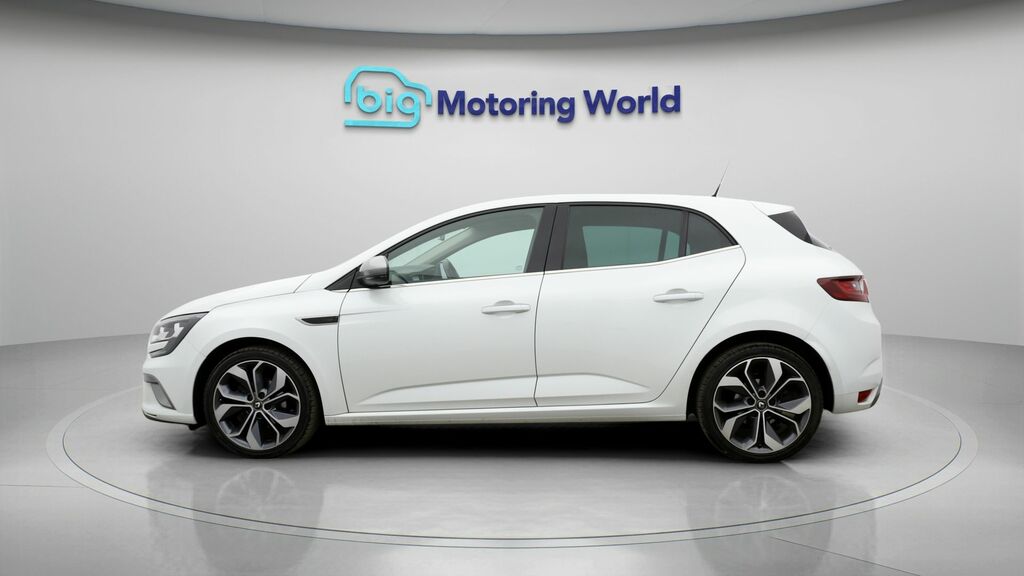 Renault Megane Gt Line White #4