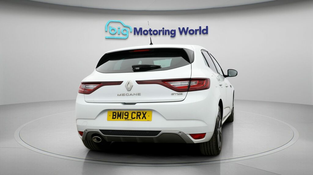 Renault Megane Gt Line White #6