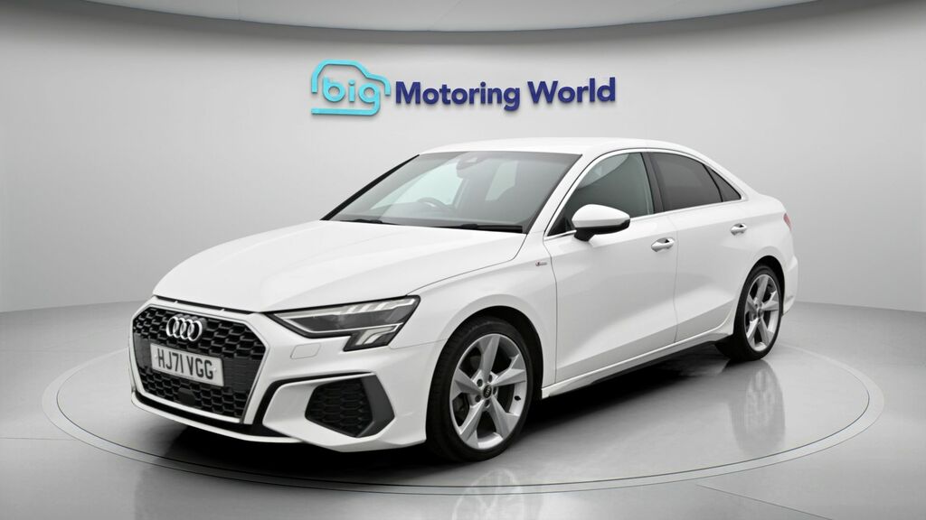 Audi A3 S Line White #3