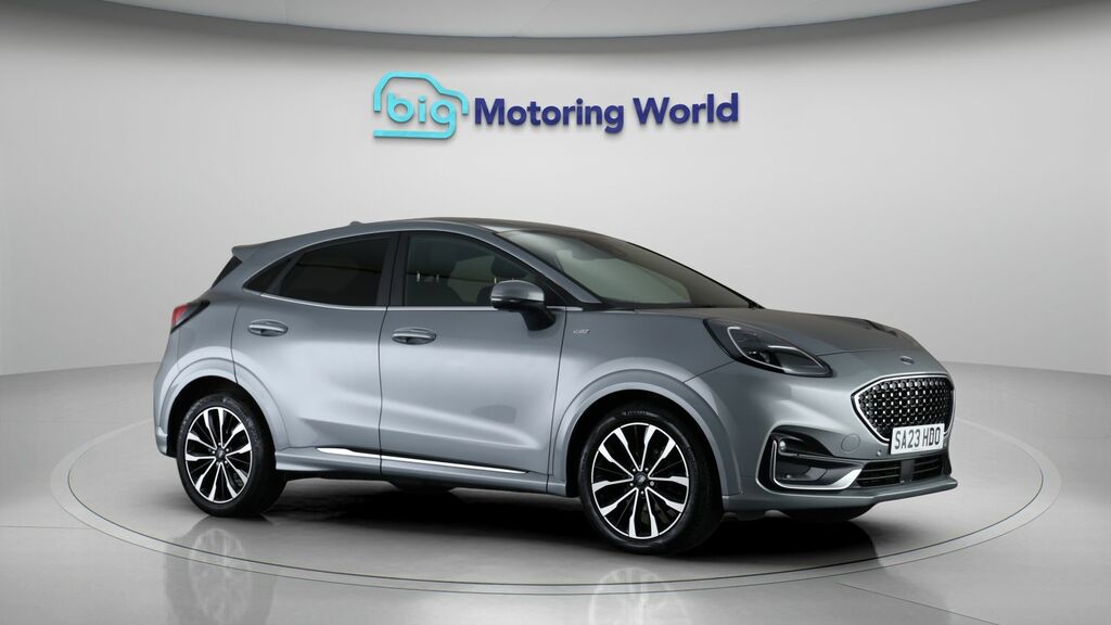 Ford Puma St-line Vignale SA23HDO Silver