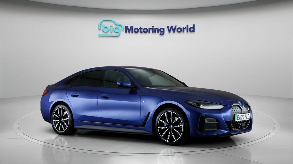 BMW i4 M Sport Blue