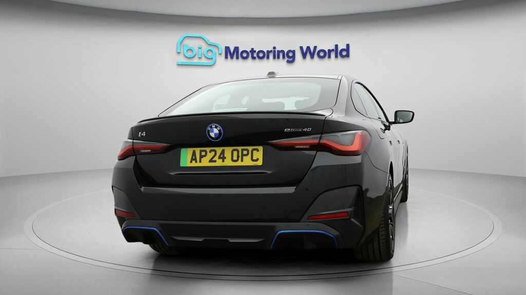 BMW i4 M Sport AP24OPC Black #6