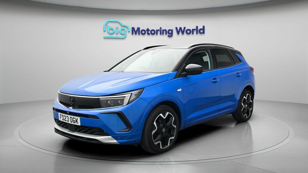 Vauxhall Grandland Ultimate FD23OGK Blue #3
