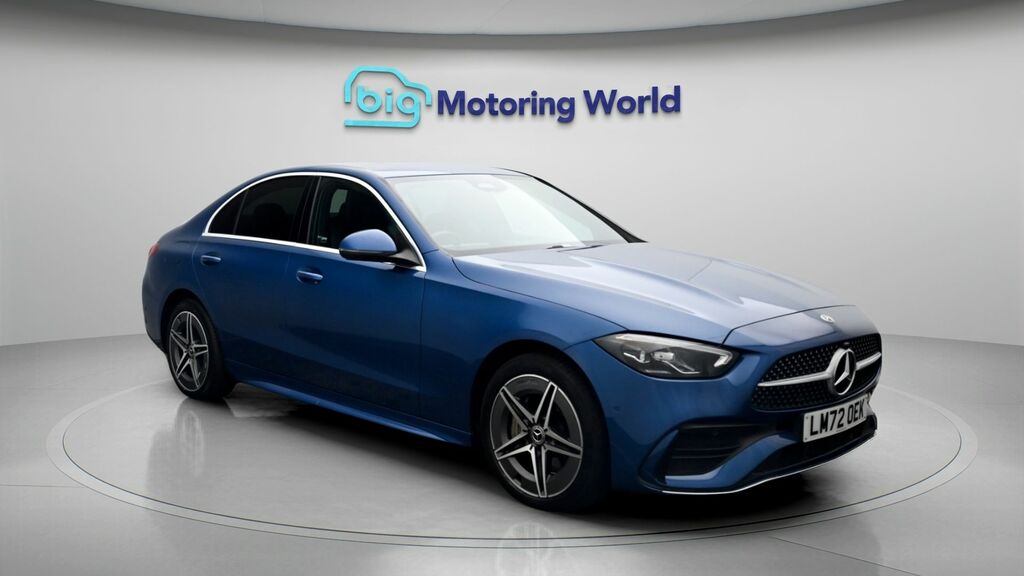 Mercedes-Benz C Class Amg Line Blue