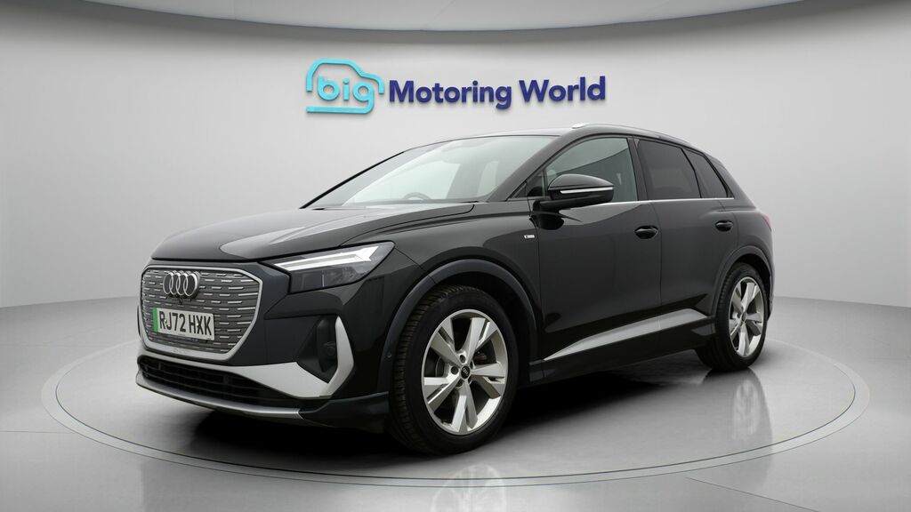 Audi Q4 E Tron S Line RJ72HXK Black #3