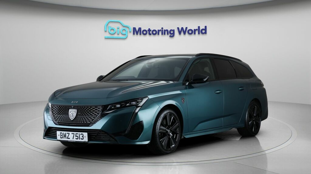 Peugeot 308 SW Gt Premium Blue #3