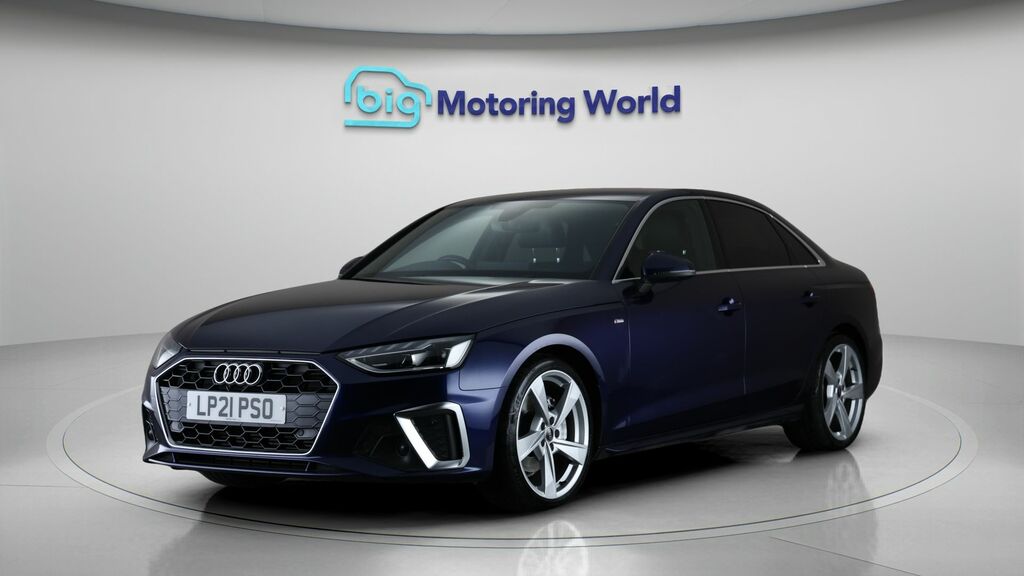 Audi A4 S Line LP21PSO Blue #3