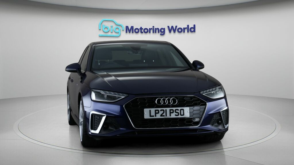 Audi A4 S Line LP21PSO Blue #2