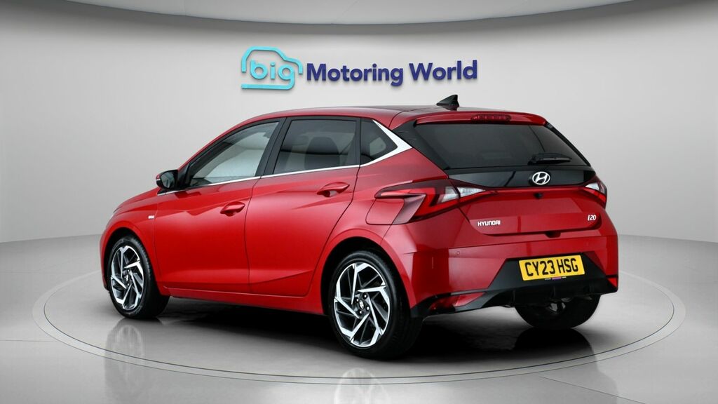 Hyundai I20 Premium Red #5