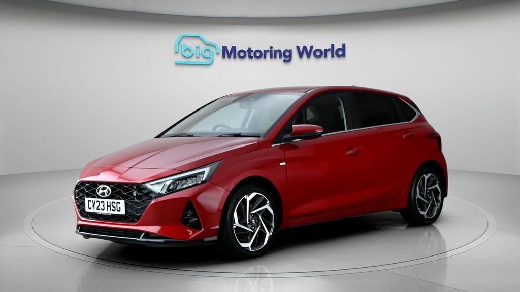 Hyundai I20 Premium Red #3