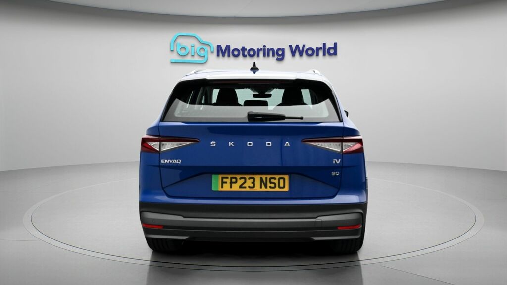 Skoda ENYAQ 80 Blue #6