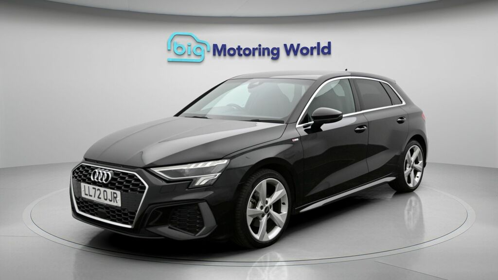 Audi A3 S Line LL72OJR Black #3