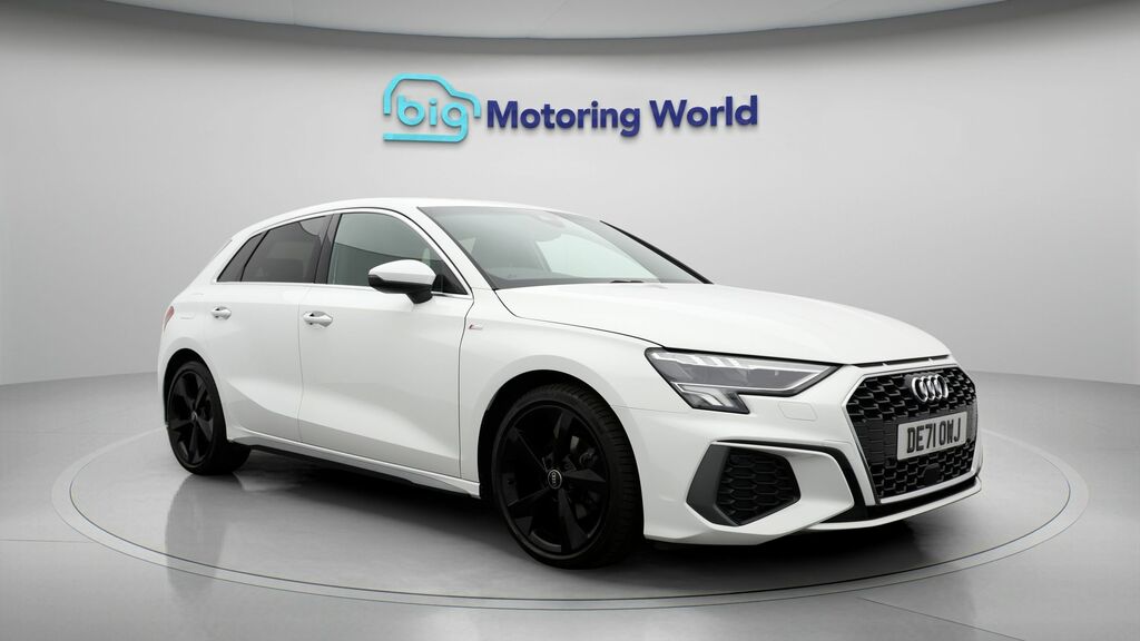 Audi A3 S Line White