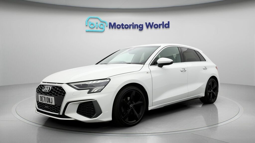 Audi A3 S Line White #3