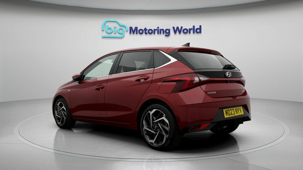 Hyundai I20 Premium Red #5