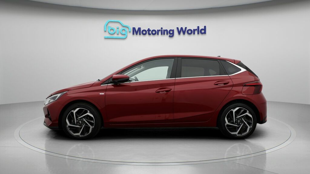 Hyundai I20 Premium Red #4