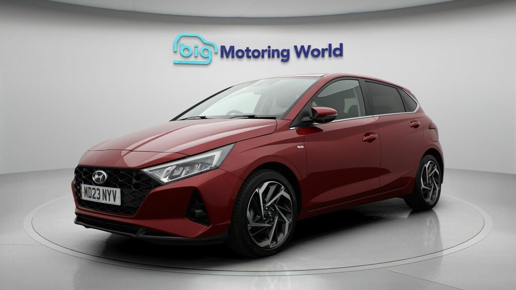 Hyundai I20 Premium Red #3