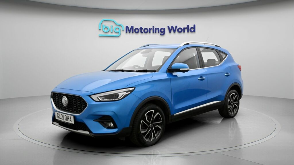 MG ZS Exclusive Blue #3
