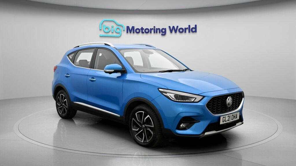 MG ZS Exclusive Blue