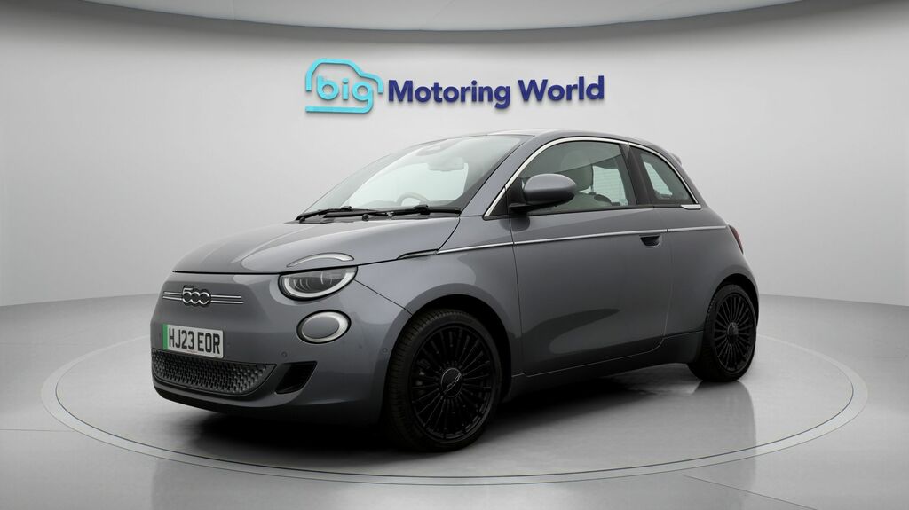 Fiat 500E La Prima Grey #3
