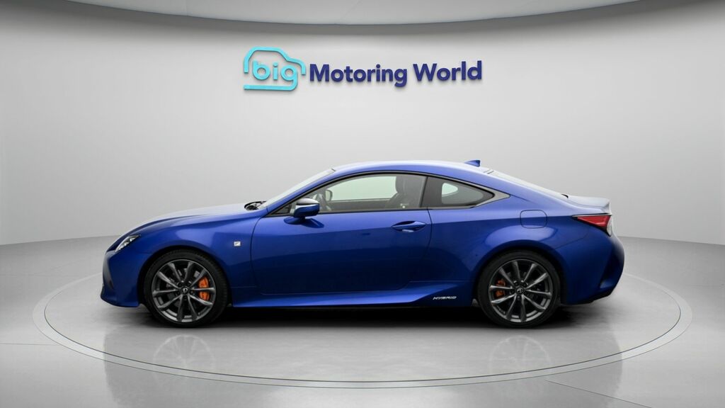 Lexus RC F Sport Blue #4