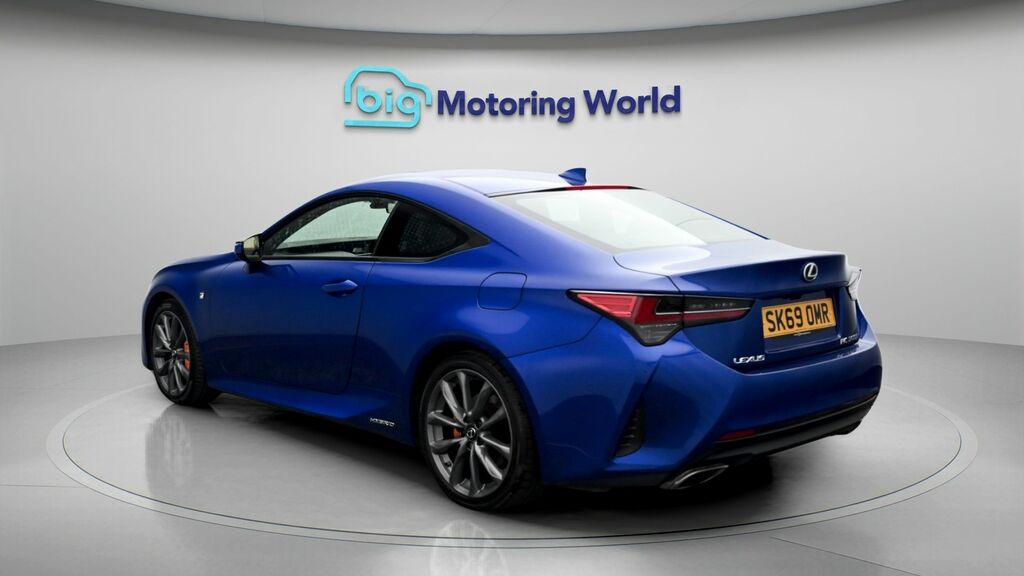 Lexus RC F Sport Blue #5