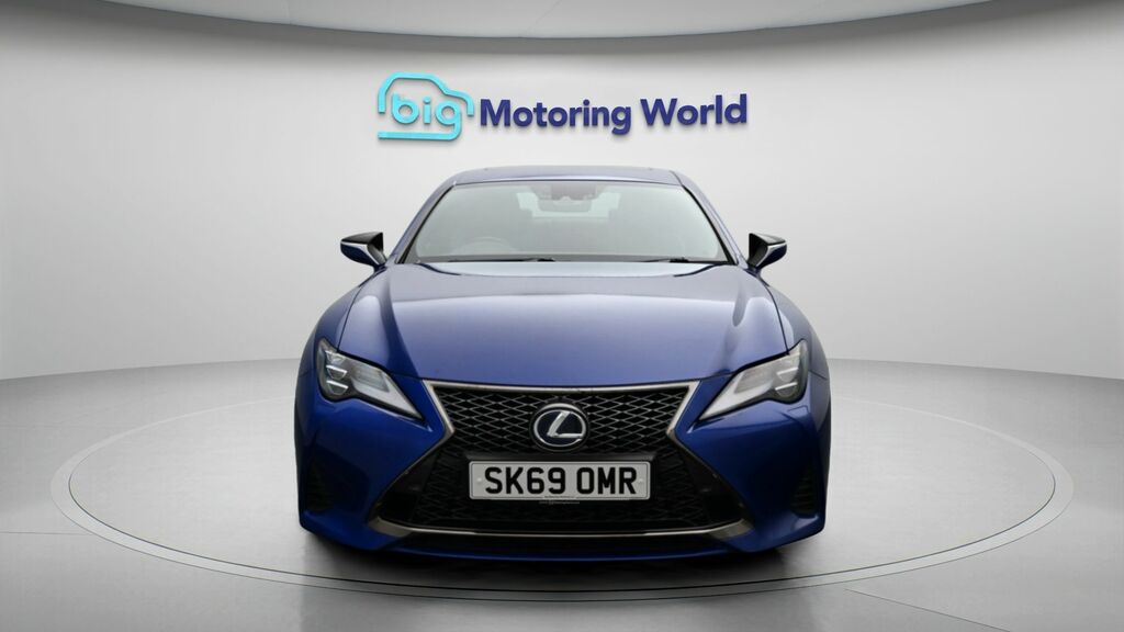 Lexus RC F Sport Blue #2